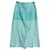 Autre Marque Dosa 2000Jupe en soie vintage avec bordure en cristal Turquoise  ref.1011326