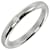 Tiffany & Co Stacking band Silvery Platinum  ref.1011424