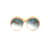 Christian Dior Optyl Runde Sonnenbrille Mehrfarben  ref.1011472