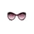 Yves Saint Laurent Acetat-Sonnenbrille mit Strasssteinen Braun  ref.1011475