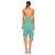 Alexandre Vauthier Hi-Low Kleid ärmellos Mintgrün - Ansicht 8