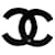 Coco Crush Broche Chanel CC Métal Noir  ref.1011523