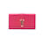 Yves Saint Laurent Bolsa clutch em couro Ligne Y 311213 Rosa  ref.1011540