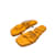 Autre Marque ILIO SMERALDO  Sandals T.EU 40 leather Orange  ref.1011581