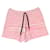 Louis Vuitton Pantalones cortos Rosa Multicolor Lana  ref.1011611
