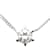 & Other Stories Platinum Diamond Pendant Necklace Silvery Metal  ref.1011903