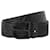 Montblanc 3.5cm Logo-Embossed Leather Belt Black  ref.1012202