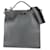 Fendi Peekaboo Grey Leather  ref.1012212