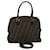 FENDI Zucca Canvas Hand Bag 2way Black Brown Auth rd5605  ref.1012253