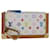 LOUIS VUITTON Monogram Multicolor Pochette Cles Purse White M92655 auth 48836a  ref.1012310