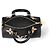 Bolsa de mão Louis Vuitton Papillon BB Preta de Couro Preto - vista 3