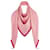 Louis Vuitton LV So Soft Monogram Schal neu Pink Seide  ref.1012464