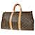 Louis Vuitton Keepall 45 Marrom Lona  ref.1012468