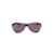 Giorgio Armani Sonnenbrille mit mattiertem Rahmen Bordeaux Acetat  ref.1012525