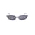 Óculos de sol prateados cromáticos Christian Dior Prata  ref.1012526