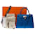 Hermès Saco de Hermes Kelly 25 em couro azul - 101249  ref.1012529