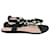 GUCCI  Sandals T.EU 38.5 leather Black  ref.1012532