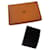 Hermès Carteras pequeñas accesorios Marrón oscuro Cuero Plata  ref.1012578