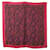 Dior Echarpes Soie Noir Rouge  ref.1012720