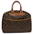 Louis Vuitton Deauville Brown Cloth  ref.1012813