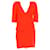 Maje robe Red Silk  ref.1013075