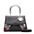 Tricolor Be Dior Flap Bag aus Leder Schwarz  ref.1013146