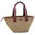 GUCCI GG Canvas Sherry Line Hand Bag Canvas Beige Red White 131228 auth 49286 Cloth  ref.1013433