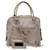 BALENCIAGA The Mini Bowling Bag Hand Bag Leather Gray Auth yk7979 Grey  ref.1013449