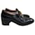 GUCCI  Mules & clogs T.EU 38 leather Black  ref.1013555