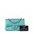 Classique Chanel - Sac Timeless Timeless Bleu Tiffany Timeless - vue 11