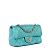 Classique Chanel - Sac Timeless Timeless Bleu Tiffany Timeless - vue 2