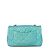 Classique Chanel - Sac Timeless Timeless Bleu Tiffany Timeless - vue 3