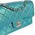 Classique Chanel - Sac Timeless Timeless Bleu Tiffany Timeless - vue 6