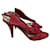 VALENTINO GARAVANI  Sandals T.EU 39 leather Red  ref.1013566