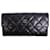 Timeless Chanel Matelassé Black Leather  ref.1013677