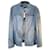 Jaqueta de couro Michael Kors Azul Pele de cordeiro  ref.1013755