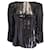 Autre Marque Sally LaPointe Black Sequined Long Sleeved Top Synthetic  ref.1013821