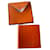 Hermès Clutch bags Orange Plastic  ref.1013905