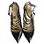Emilio Pucci Riemchen-Pumps mit Schnallenkäfig aus schwarzem Lackleder - Ansicht 5