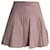 Red Valentino Pleated Mini Skirt in Pastel Pink Cotton  ref.1013918