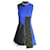 Proenza Schouler Leather Patchwork Dress in Blue Vicsose Viscose Cellulose fibre  ref.1013945