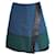 Proenza Schouler Minirock mit Lederbesatz aus mehrfarbigem Polyester Mehrfarben  ref.1013946