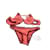 Maillot de bain ZIMMERMANN.0-5 1 polyestyer Polyester Rouge  ref.1014038