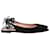 Gianvito Rossi Chaussures plates à bride arrière et bride arrière en daim noir Suede  ref.1014397