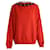 Philosophy di Lorenzo Serafini Embellished Sweatshirt in Red Cotton  ref.1014443