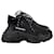 Sneakers Triple S di Balenciaga in poliestere nero  ref.1014450