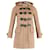 Burberry Finsdale Toggle Hooded Duffle Coat in Brown Wool  ref.1014480