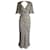 Ba&Sh V-Neck Polka Dot Maxi Dress in Beige Viscose Cellulose fibre  ref.1014490