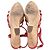Sandali con zeppa Dior Antica in pelle rosa - vista 6