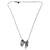 Swarovski Multi Hoop Kristall-Anhänger-Halskette aus silbernem Metall Metallisch Geld  ref.1014543
